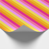 Lesbische Pride-vlag (dageraad) Cadeaupapier (Hoek)