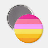 Lesbische Pride-vlag (dageraad) Magneet (Voorkant / Achterkant)