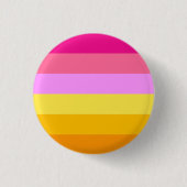 Lesbische Pride-vlag (dageraad) Ronde Button 3,2 Cm (Voorkant)