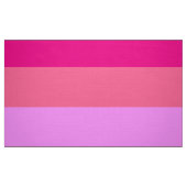 Lesbische Pride-vlag (dageraad) Stof (Fat Quarter)