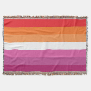 Lesbische Pride-vlag Deken