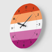 Lesbische Pride vlag Grote Klok (Hoek)