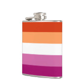 Lesbische Pride vlag Heupfles (Links)