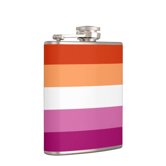 Lesbische Pride vlag Heupfles (Rechts)