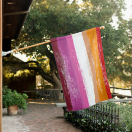 Lesbische Pride-vlag Huisvlag