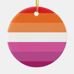 Lesbische Pride-vlag Keramisch Ornament