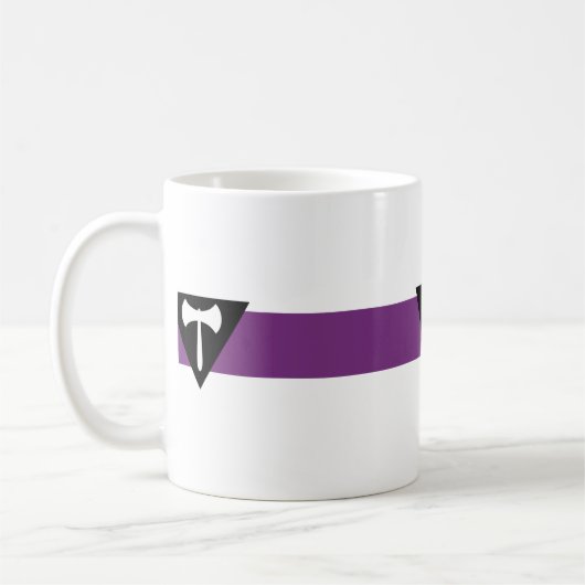 Lesbische Pride-vlag Koffiemok (Links)