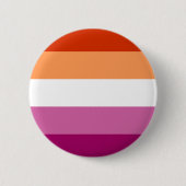 Lesbische Pride Vlag LGBT Pride Ronde Button 5,7 Cm (Voorkant)