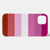 Lesbische Pride Vlag LGBTQ Case-Mate iPhone Case (Achterkant (horizontaal))