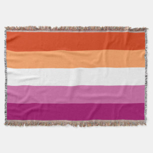 Lesbische Pride Vlag LGBTQ Deken
