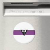 Lesbische Pride-vlag Magneet (Insitu (Vaatwasser))