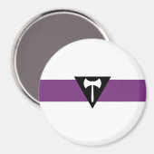 Lesbische Pride-vlag Magneet (Voorkant / Achterkant)