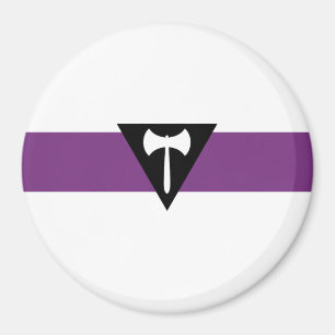 Lesbische Pride-vlag Magneet