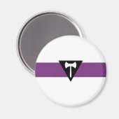 Lesbische Pride-vlag Magneet (Voorkant / Achterkant)