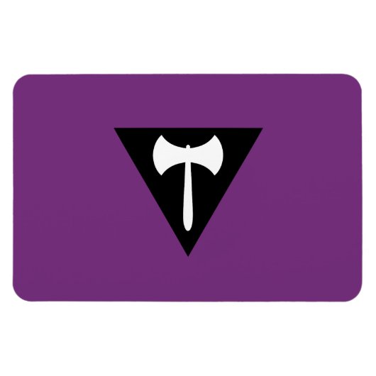 Lesbische Pride-vlag Magneet (Horizontaal)