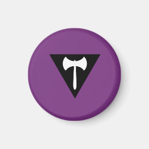 Lesbische Pride-vlag Magneet
