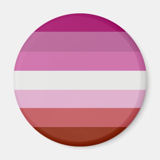 Lesbische Pride-vlag Magneet (Voorkant)