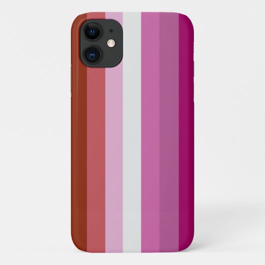 Lesbische Pride-vlag (Oorsprong) Case-Mate iPhone Case (Achterkant)