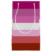 Lesbische Pride-vlag (Oorsprong) Klein Cadeauzakje (Voorkant)