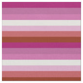 Lesbische Pride-vlag (Oorsprong) Stof (Close Up)