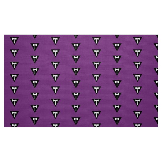 Lesbische Pride-vlag Paarse Bijl Stof (Fat Quarter)