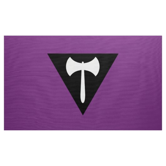 Lesbische Pride-vlag Paarse Bijl Stof (Yard (91,4 cm))