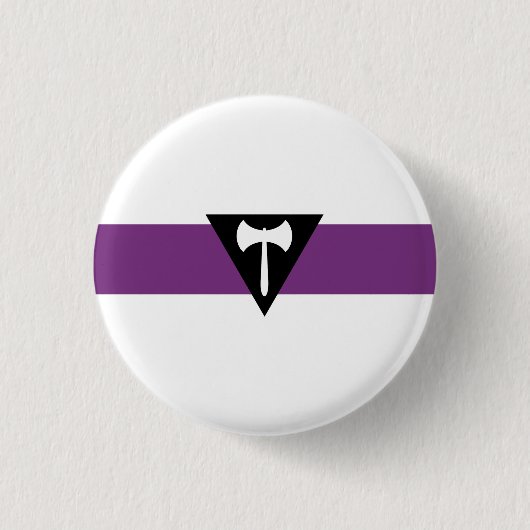 Lesbische Pride-vlag Ronde Button 3,2 Cm (Voorkant)