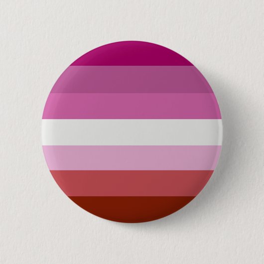 Lesbische Pride-vlag Ronde Button 5,7 Cm (Voorkant)