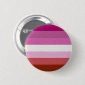 Lesbische Pride-vlag Ronde Button 5,7 Cm (Voorkant /achterkant)