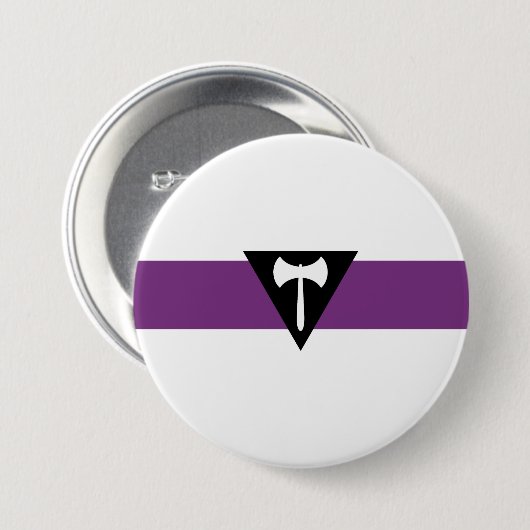 Lesbische Pride-vlag Ronde Button 7,6 Cm (Voorkant /achterkant)