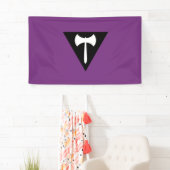Lesbische Pride-vlag Spandoek (Insitu)