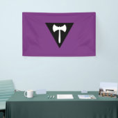 Lesbische Pride-vlag Spandoek (Beurs)