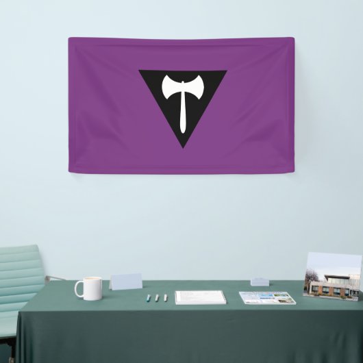 Lesbische Pride-vlag Spandoek (Beurs)