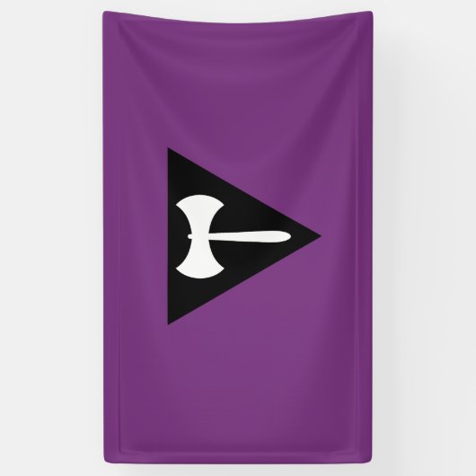 Lesbische Pride-vlag Spandoek (Verticaal)