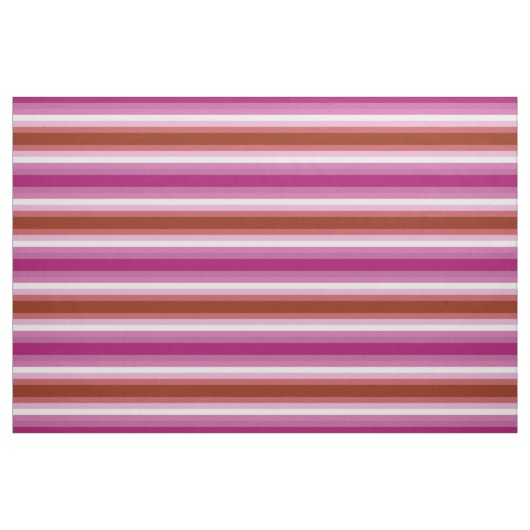 Lesbische Pride-vlag Stof (Fat Quarter)
