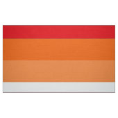 Lesbische Pride-vlag Stof (Fat Quarter)
