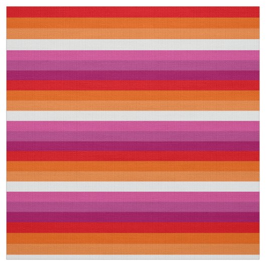 Lesbische Pride-vlag Stof (Swatch)