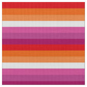 Lesbische Pride-vlag Stof (Close Up)