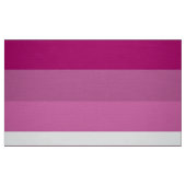 Lesbische Pride-vlag strepen Stof (Fat Quarter)