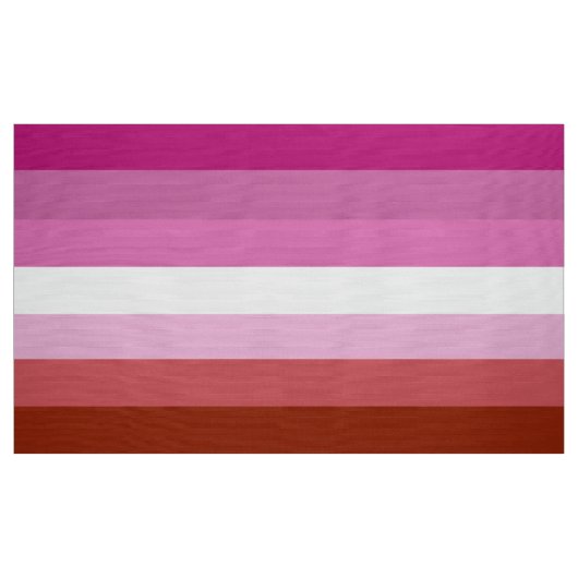 Lesbische Pride-vlag strepen Stof (Yard (91,4 cm))