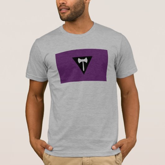 Lesbische Pride-vlag T-shirt (Voorkant)