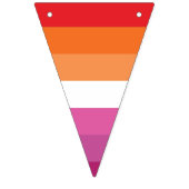 Lesbische Pride-vlag Vlaggetjes (Derde vlag)