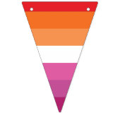 Lesbische Pride-vlag Vlaggetjes (Tweede vlag)