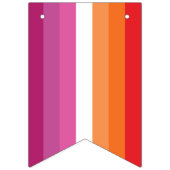Lesbische Pride-vlag Vlaggetjes (Eerste vlag)