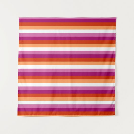 Lesbische Pride Wandkleed (Voorkant)