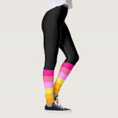 Lesbische Pridevlag (dageraad) Leggings (Rechts)
