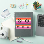 Lesbische protestvlag sticker (iPad Cover)