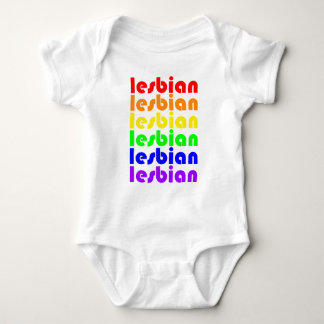 Lesbische regenboog romper