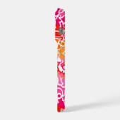 Lesbische Sunset Pride Squiggle iPhone Hoesje (Linkerkant)