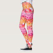 Lesbische Sunset Pride Squiggle Leggings (Links)